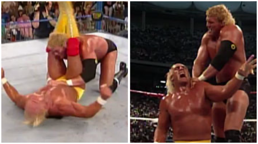 Sid Justice VS Hulk Hogan